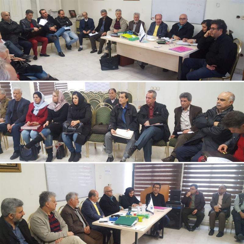 جلسه هفتگی کمیسیون بازرسی اتحادیه عکاسان تهران