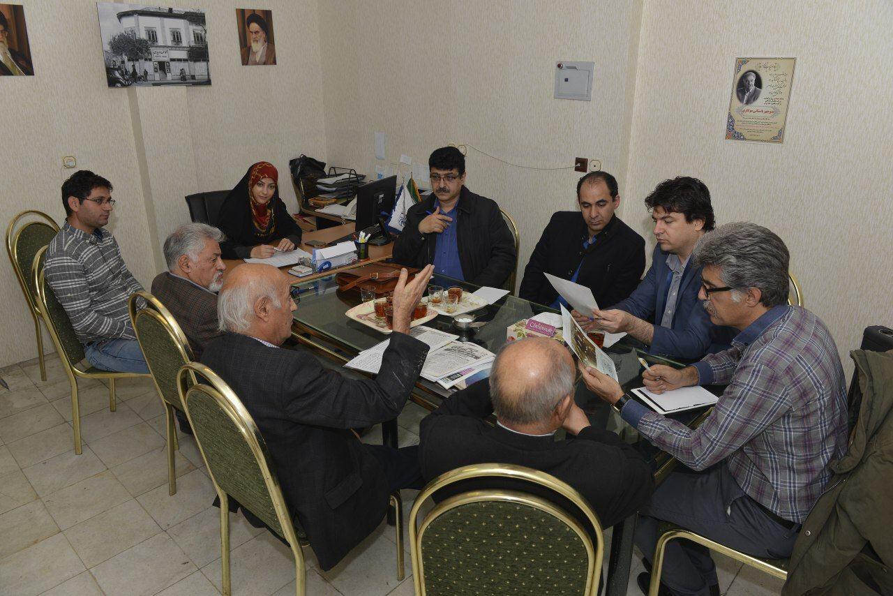 جلسه هفتگی روابط عمومی اتحادیه عکاسان تهران