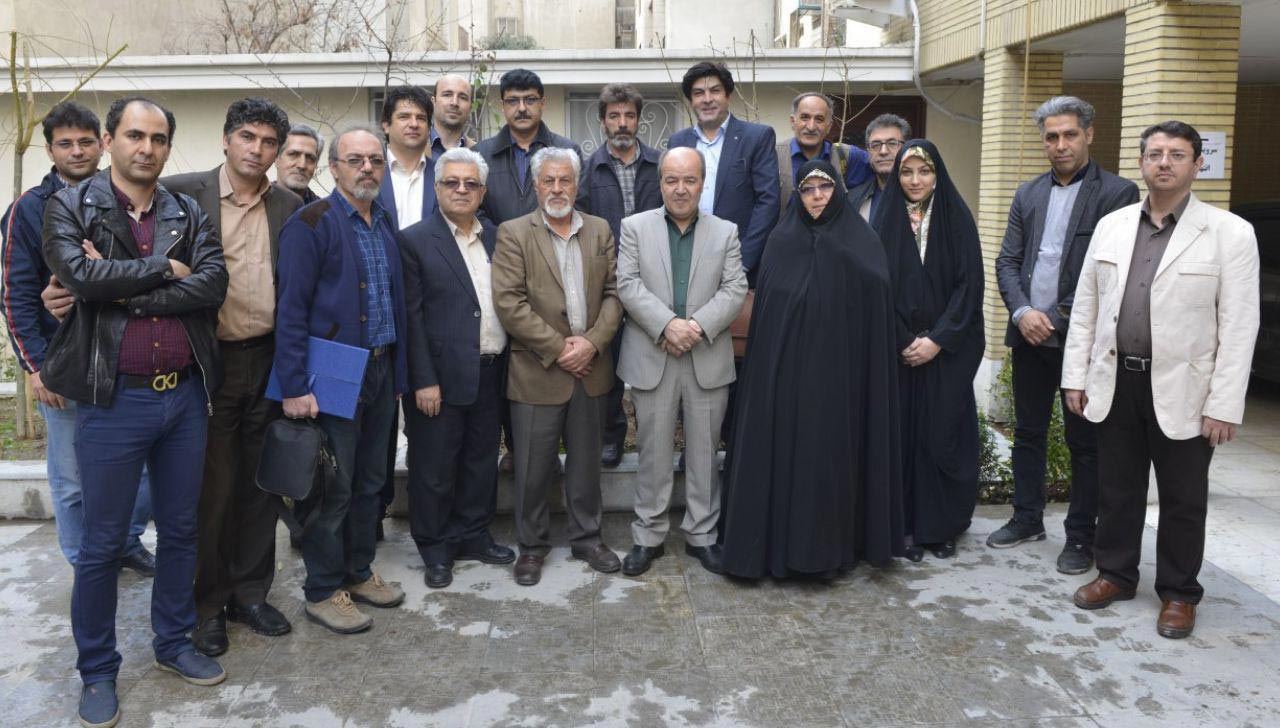 مراسم تجلیل از خانواده معظم شهدا جهت تدوین کتاب تذکره صنفی